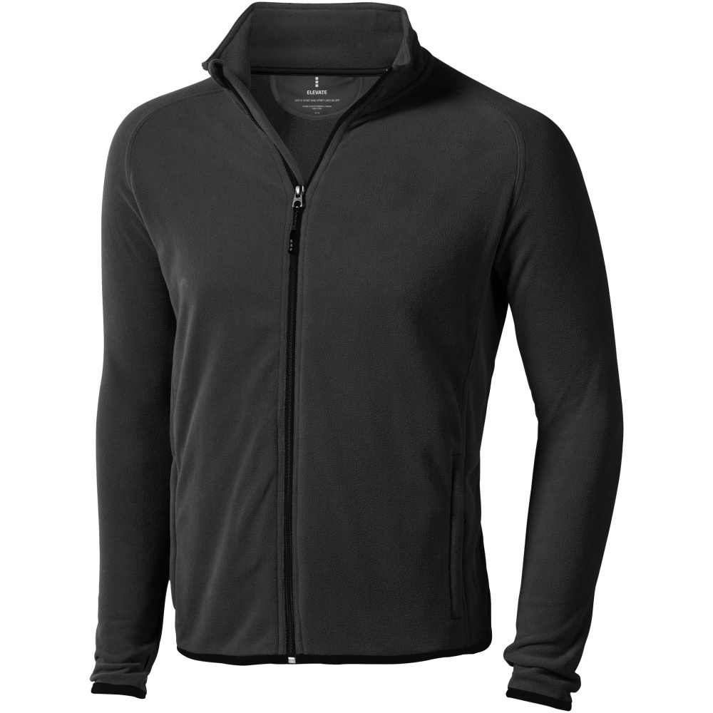 Logotrade promotional merchandise picture of: Brossard micro fleece full zip jacket