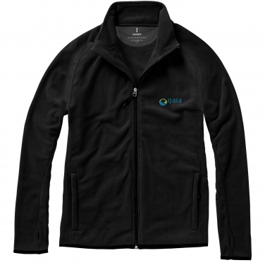 Logo trade promotional gifts picture of: Brossard micro fleece full zip jacket