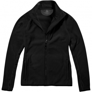 Logo trade promotional items picture of: Brossard micro fleece full zip ladies jacket