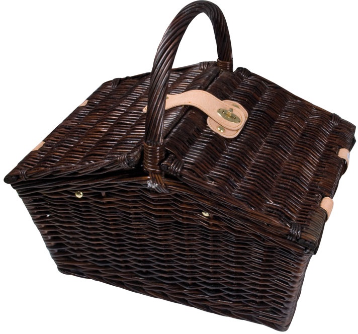 Logo trade promotional giveaways picture of: Picnic basket for 2, cutlery included