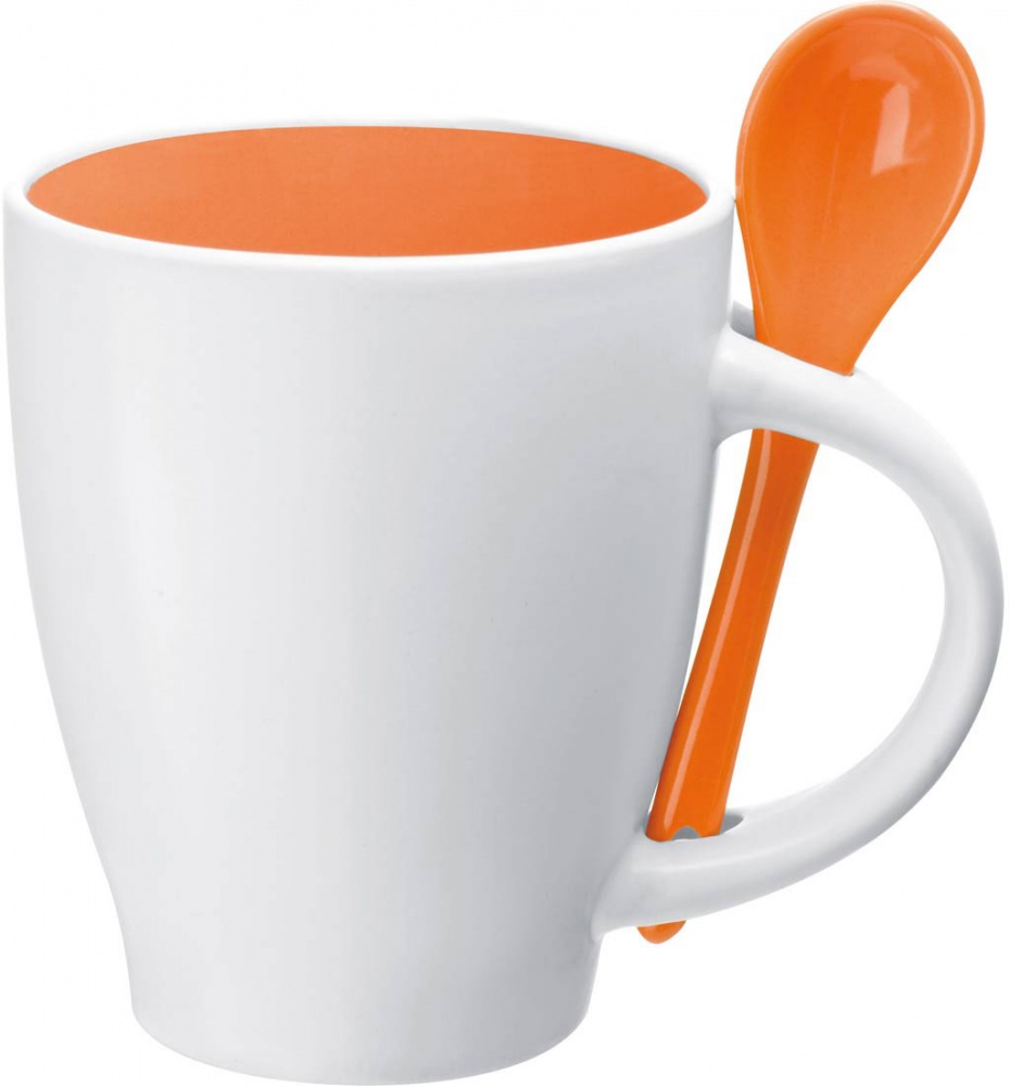 Logotrade promotional item image of: Ceramic mug, orange