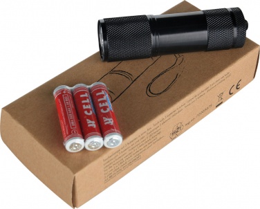 Logo trade advertising products picture of: Flashlight 9 LED, red