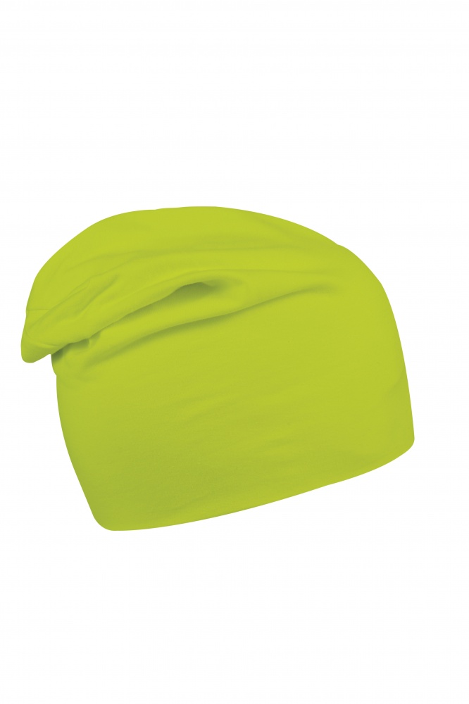 Logo trade promotional items picture of: Beanie Long Jersey, light green