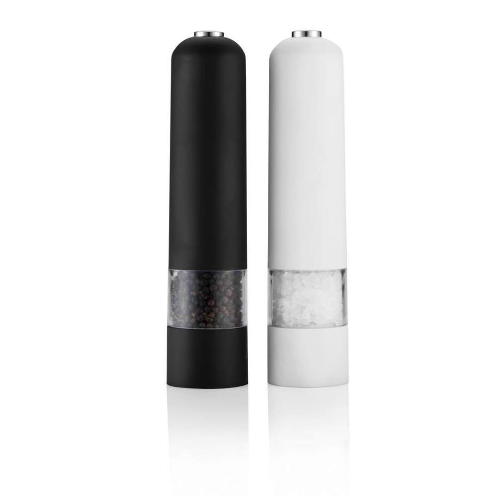 Logotrade promotional merchandise picture of: Electric pepper and salt mill set, white