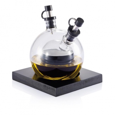 Logo trade promotional gifts picture of: Orbit oil & vinegar set, black