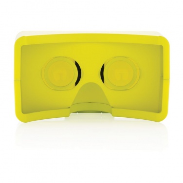 Logo trade promotional products image of: Extendable VR glasses, lime