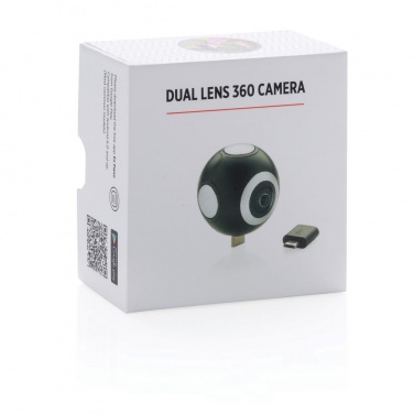 Logotrade promotional gift image of: Dual lens 360° photo and video camera