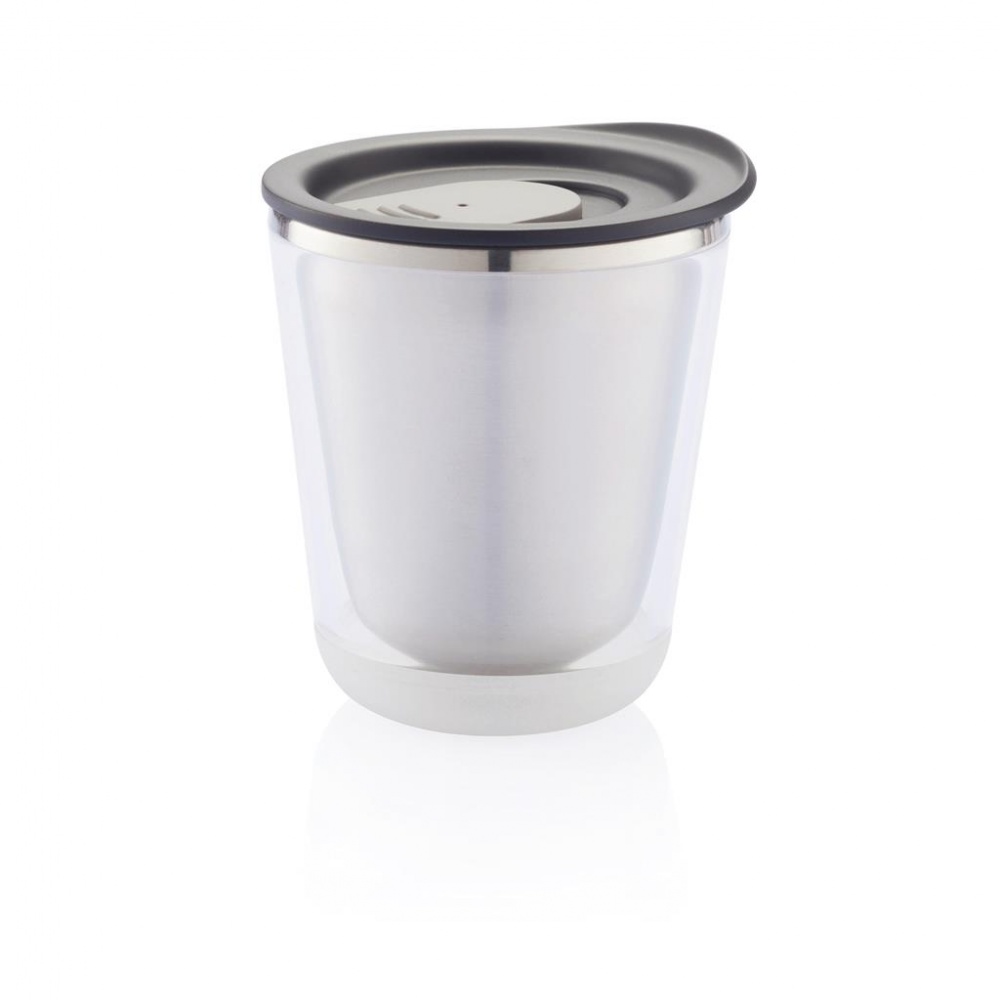 Logotrade promotional product image of: Dia travel mug, black/grey