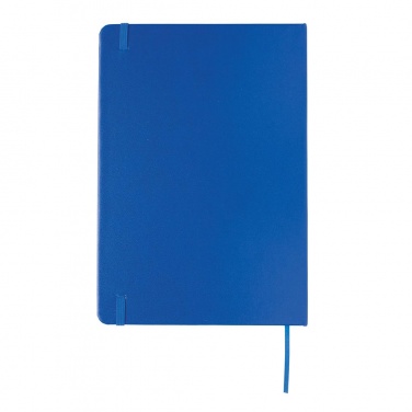 Logo trade advertising products image of: A5 Notebook & LED bookmark, blue