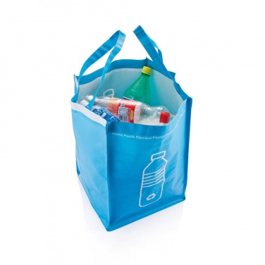 Logo trade promotional products picture of: 3pcs recycle waste bags, green