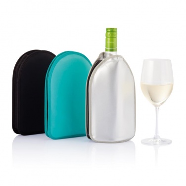 Logotrade promotional item image of: Wine cooler sleeve, black