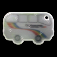 Logo trade promotional gift photo of: Soft Reflector Bus