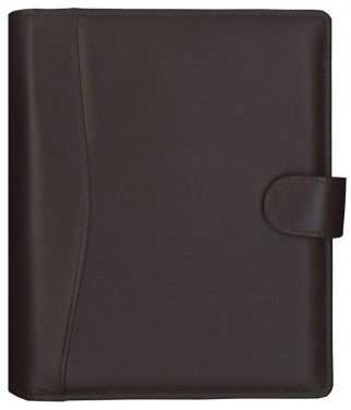Logotrade promotional merchandise image of: Calendar Time-Master Maxi leather brown