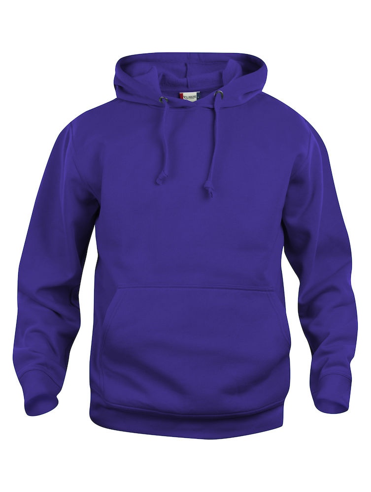 Logo trade promotional giveaways picture of: Trendy hoody, purple