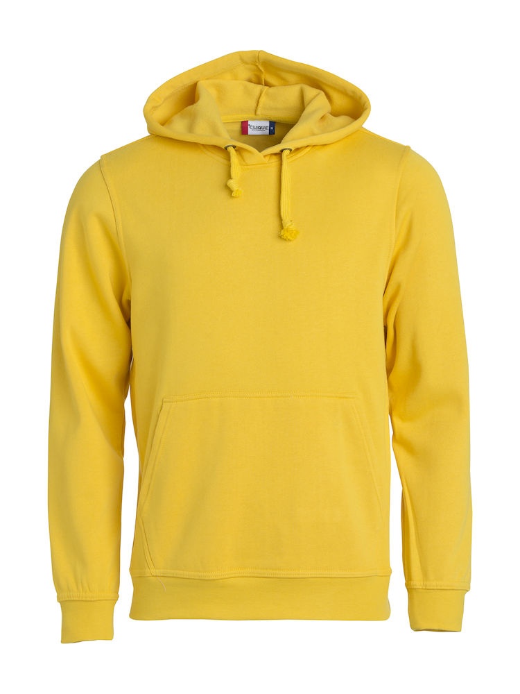 Logotrade promotional gift image of: Trendy basic hoody, yellow