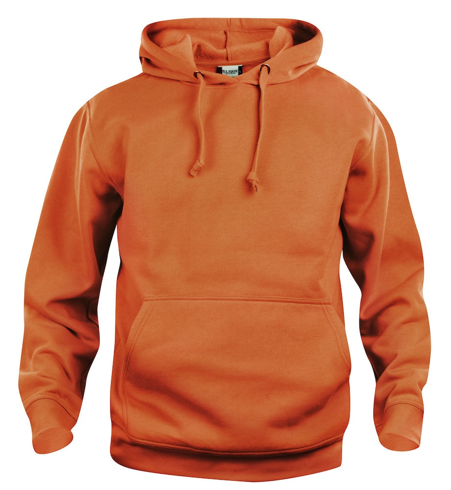 Logo trade corporate gift photo of: Trendy Basic hoody, dark orange