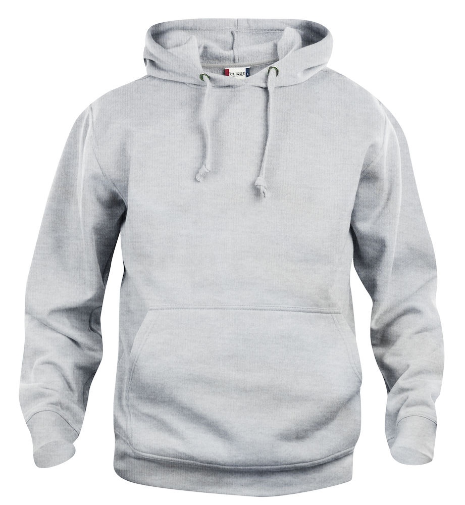 Logo trade promotional giveaway photo of: Trendy Basic hoody, light grey