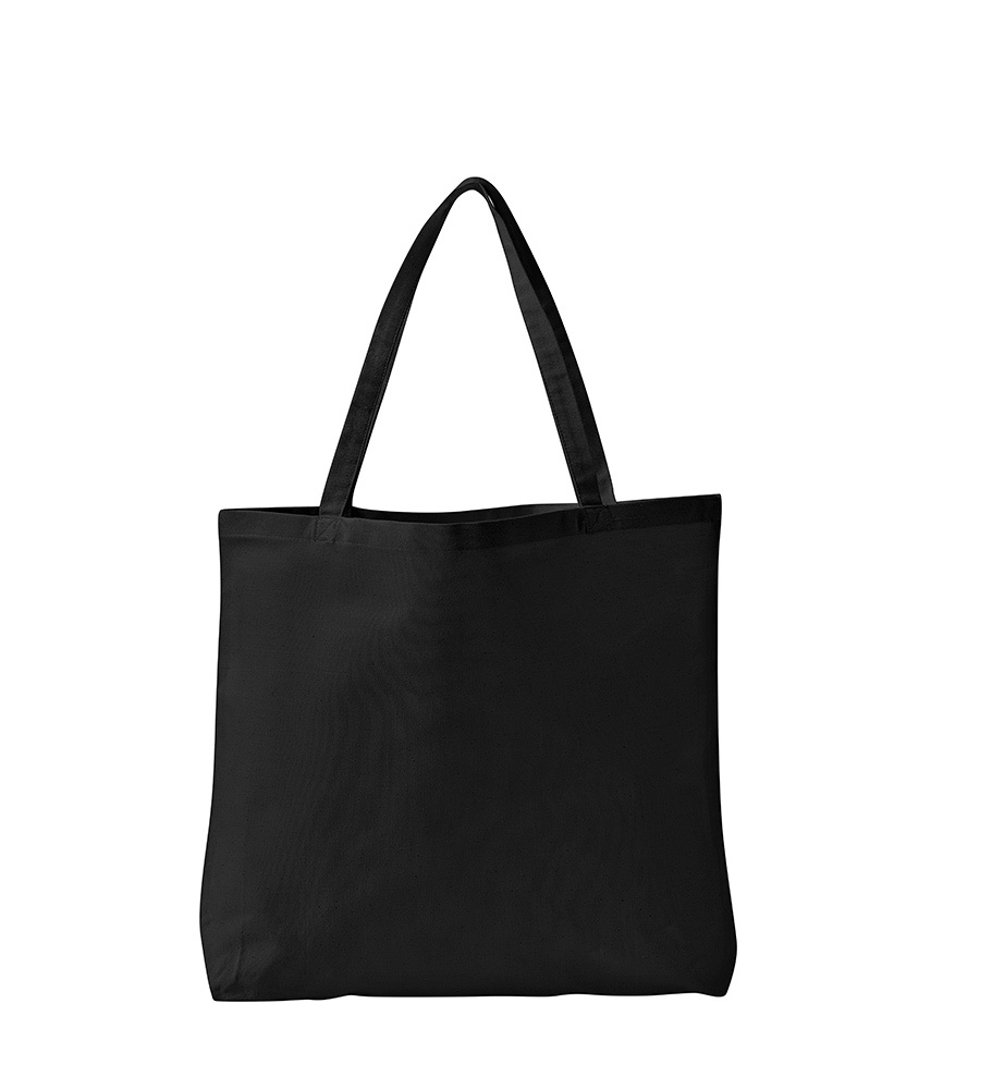 Logotrade promotional merchandise picture of: Canvas bag GOTS, black