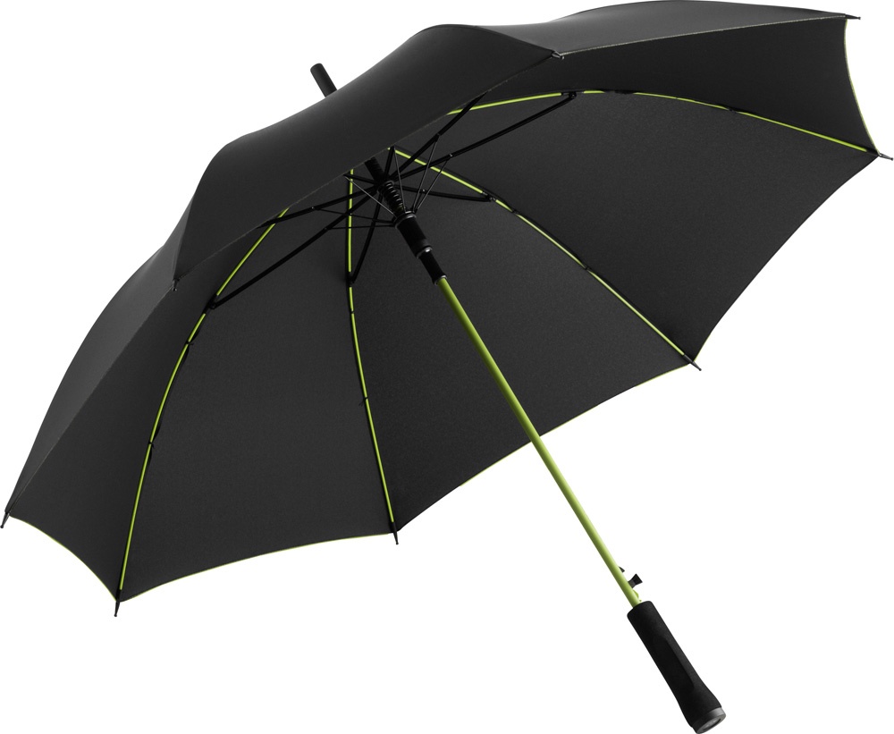 Logotrade advertising products photo of: AC regular umbrella Colorline black/green