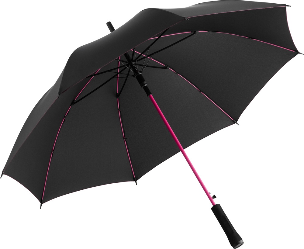 Logotrade promotional items photo of: AC regular umbrella Colorline, black/pink