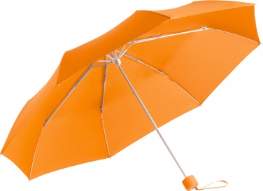 Logo trade promotional items image of: Windproof Alu mini umbrella, 5008, orange