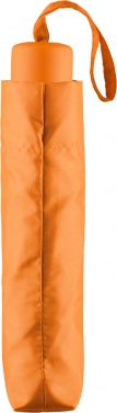 Logo trade promotional giveaways image of: Windproof Alu mini umbrella, 5008, orange