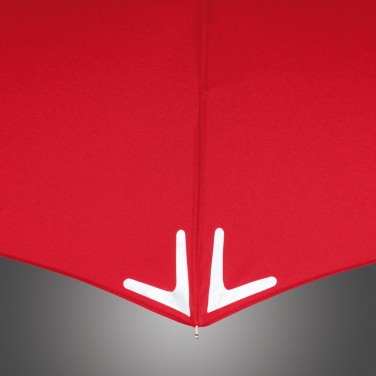 Logo trade promotional products image of: Mini umbrella Safebrella® LED light 5171, Red