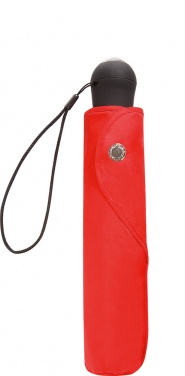 Logo trade corporate gift photo of: Mini umbrella Safebrella® LED light 5171, Red
