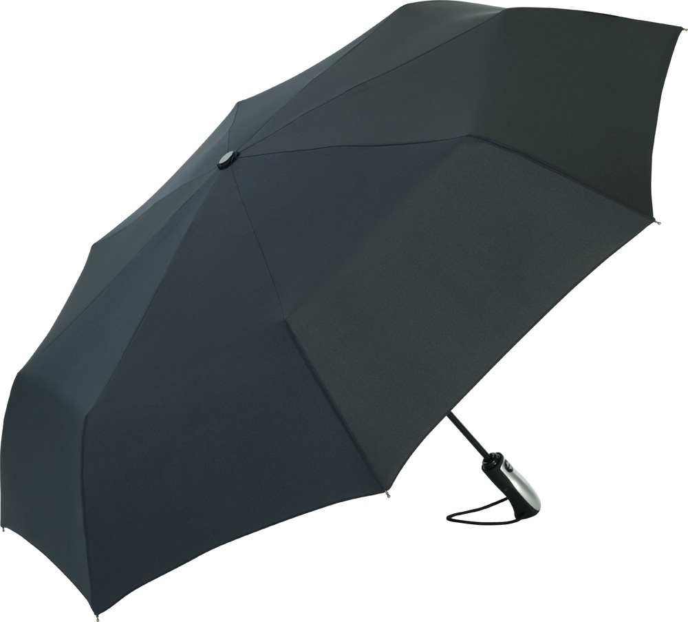 Logotrade promotional item picture of: AOC oversize mini umbrella Stormmaster, black