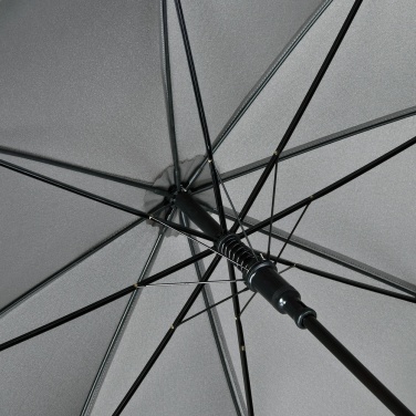 Logo trade advertising product photo of: AC woodshaft golf umbrella FARE®-Collection, Black