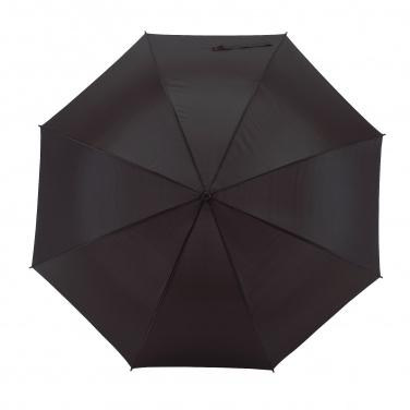 Logo trade promotional giveaways image of: Automatic golf umbrella, Subway, black