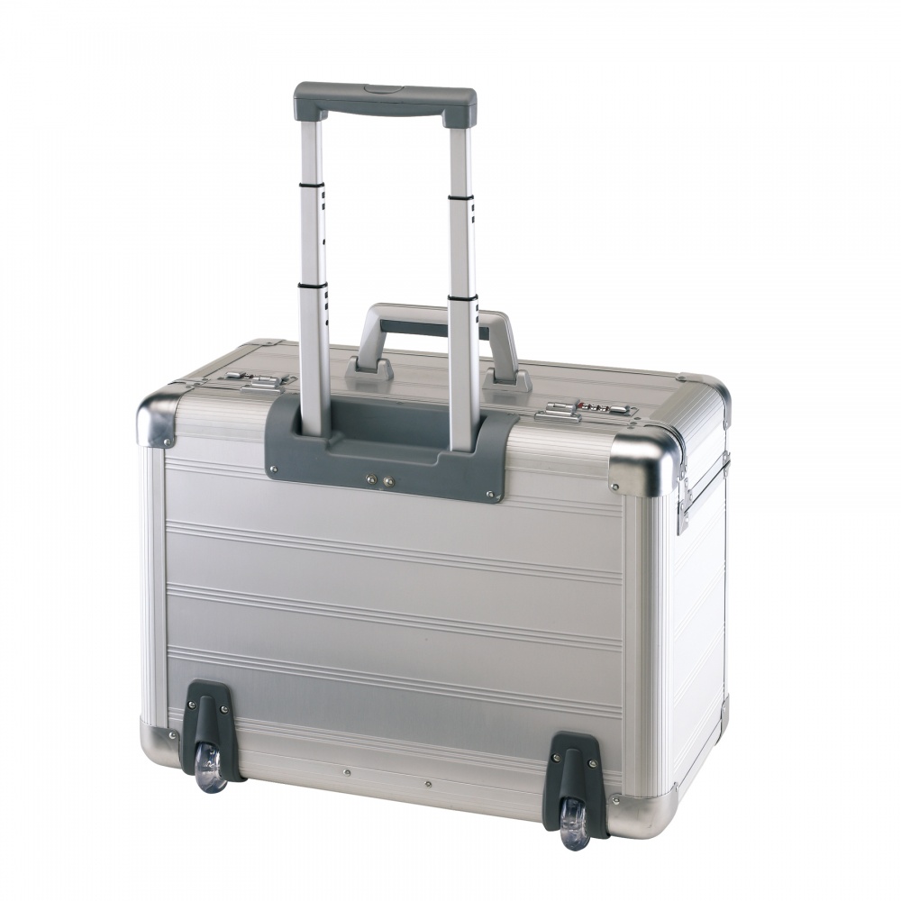 Logo trade advertising products picture of: Aluminium trolley Office, silver