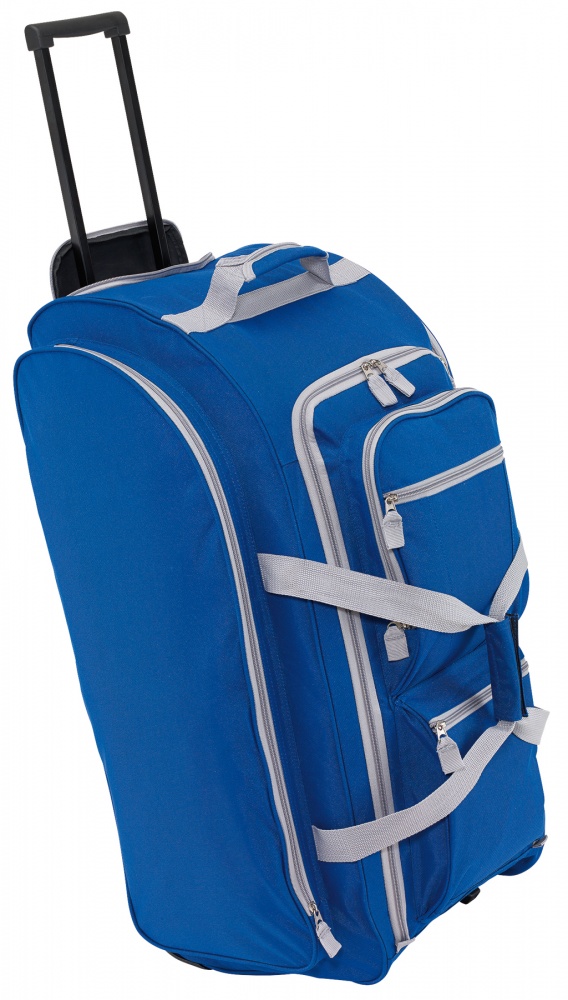 Logotrade corporate gift picture of: Trolley-travelbag,"9P" 600D, blue