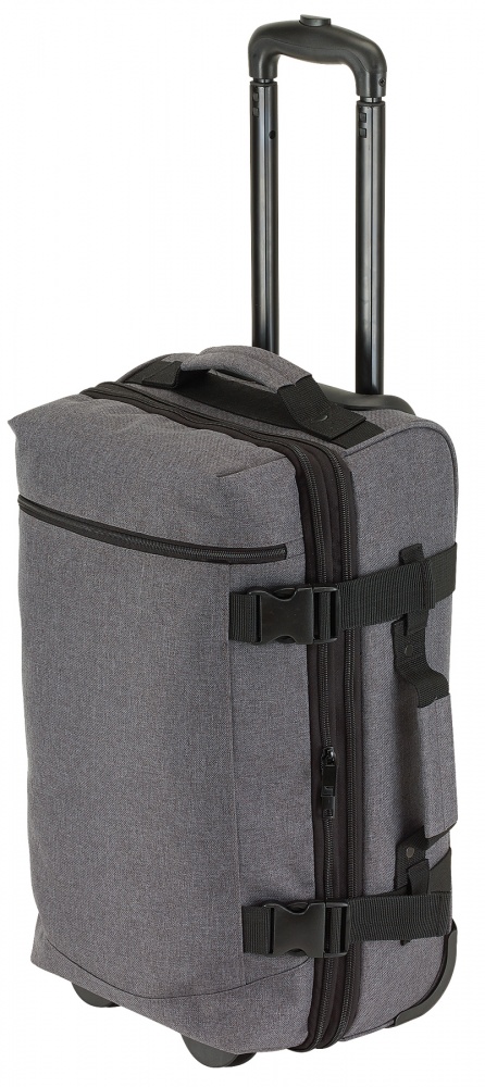 Logo trade promotional product photo of: Trolley bag Visby 600D, grey