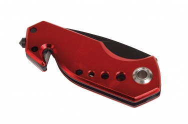 Logotrade corporate gift image of: Emergency knife, Distress, red