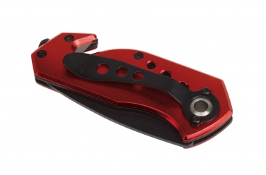Logotrade promotional giveaways photo of: Emergency knife, Distress, red