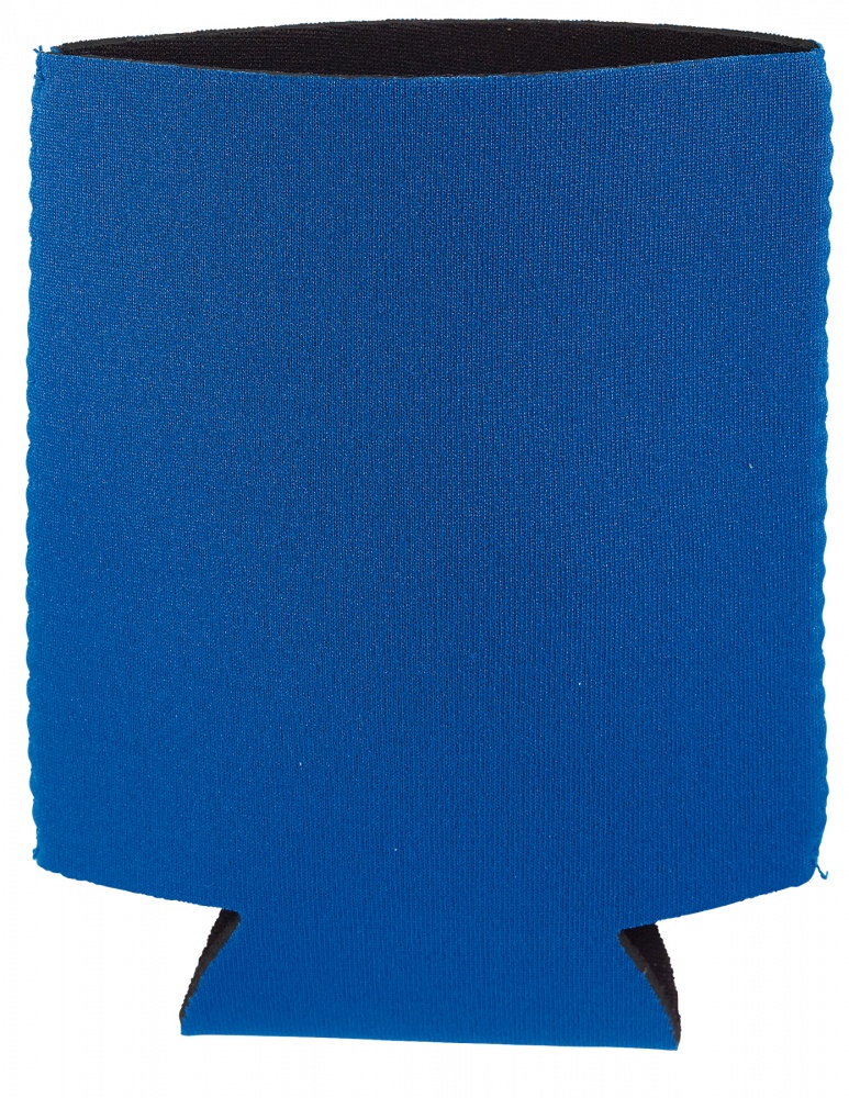 Logo trade promotional items image of: Can holder STAY CHILLED, blue