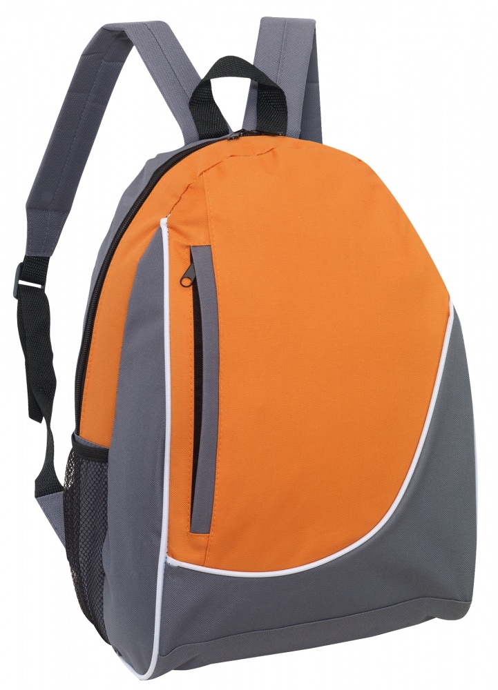 Logo trade promotional giveaways image of: Backpack Pop, orange