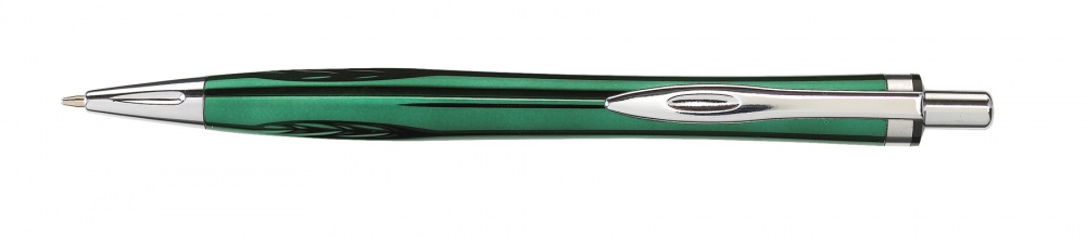 Logo trade promotional products picture of: Ballpen Ascot, green