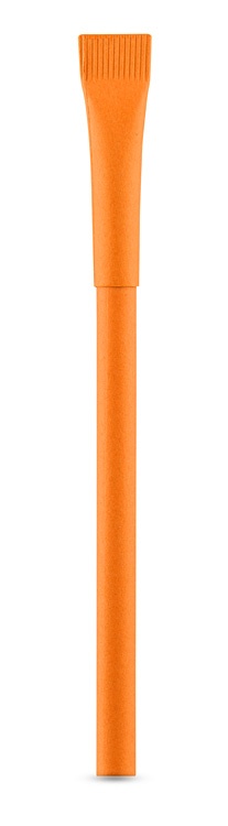 Logo trade promotional products picture of: Paper ball pen PINKO, Orange