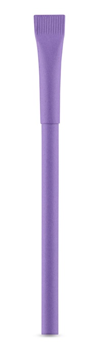 Logotrade advertising products photo of: Paper ball pen PINKO, Lilac