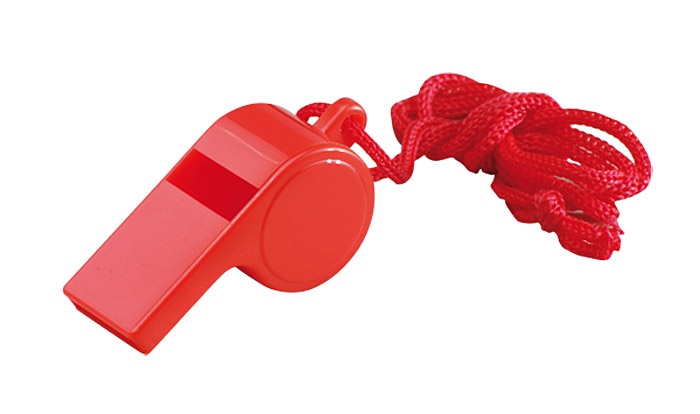 Logotrade promotional product picture of: Whistle WIST, red