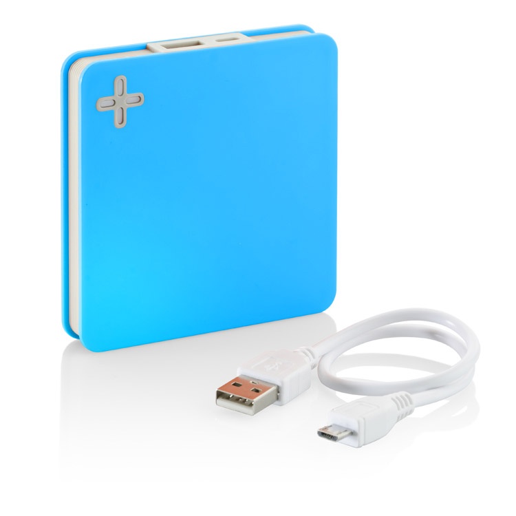 Logotrade promotional giveaways photo of: Power bank MAIS 5200 mAh, Light Blue