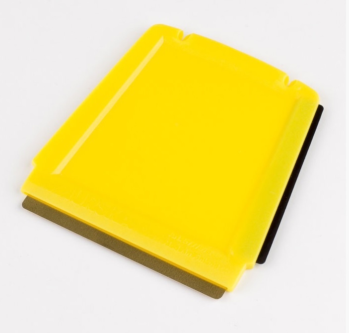 Logo trade advertising products image of: Ice Scraper yellow