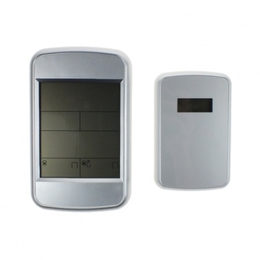 Logo trade promotional merchandise image of: Weather station with outside sensor