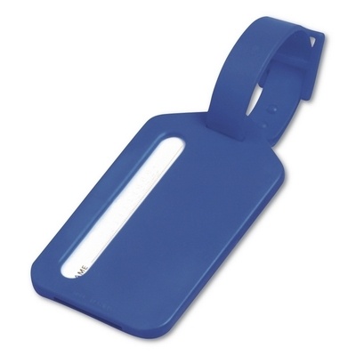 Logotrade corporate gift picture of: Luggage tag, Blue