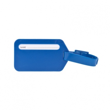 Logotrade promotional merchandise photo of: Luggage tag, Blue