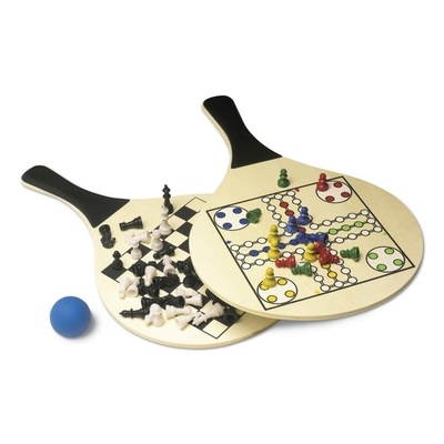 Logotrade advertising products photo of: Game set, beige