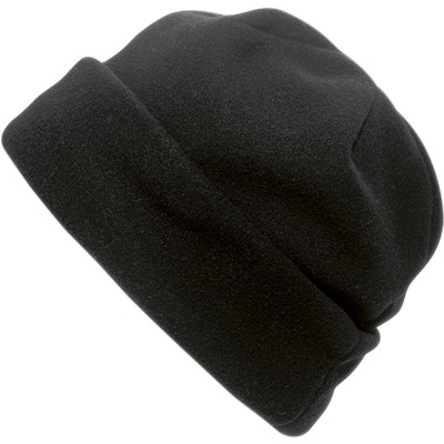 Logo trade promotional items image of: Fleece hat, black