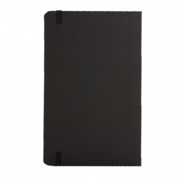 Logotrade corporate gift image of: Moleskine large notebook, lined pages, hard cover, black
